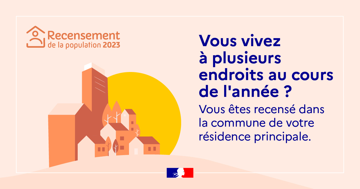 Recensement plusieurs endroits