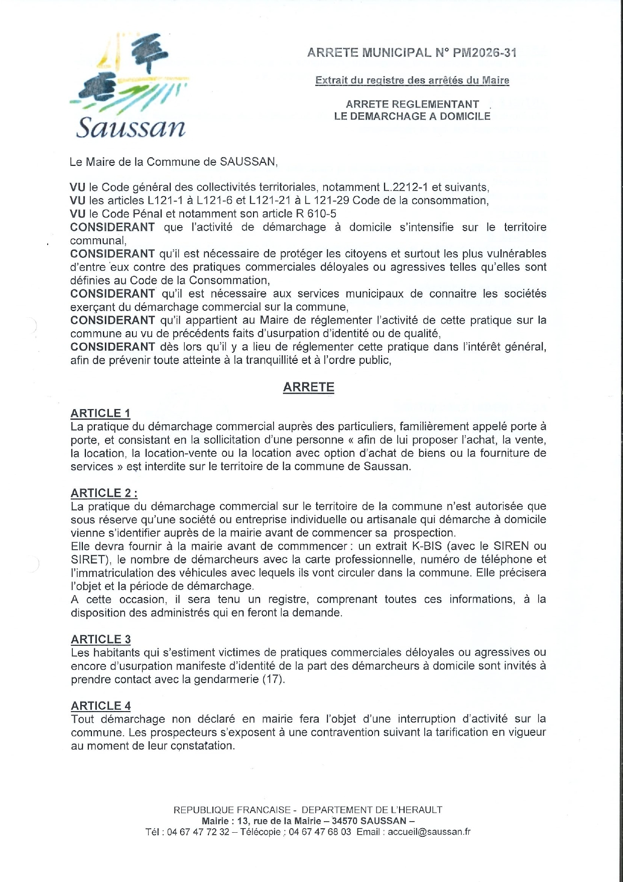 Demarchage 1